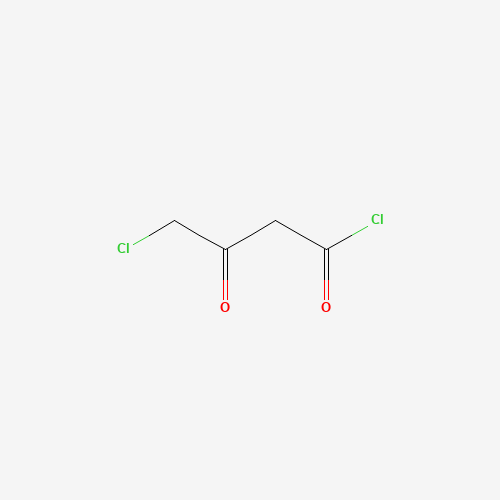 4-chloro-3-oxobutanoyl chloride (CAS: 41295-64-1) - Chemical Structure and Molecular Formula 