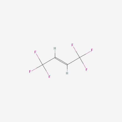 (E)-1,1,1,4,4,4-hexafluorobut-2-ene (CAS: 66711-86-2) - Chemical Structure and Molecular Formula 