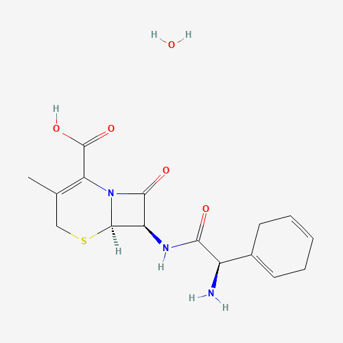 Cefradine (CAS: 75975-70-1) - Chemical Structure and Molecular Formula 
