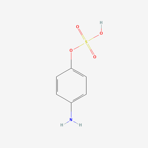 4-Aminophenyl hydrogen sulfate (CAS: 15658-52-3) - Chemical Structure and Molecular Formula 