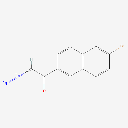 (Z)-1-(6-bromonaphthalen-2-yl)-2-diazonioethenolate (CAS: 1256387-44-6) - Related Chemical Product