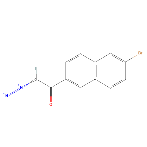 (Z)-1-(6-bromonaphthalen-2-yl)-2-diazonioethenolate (CAS: 1256387-44-6) - Related Chemical Product