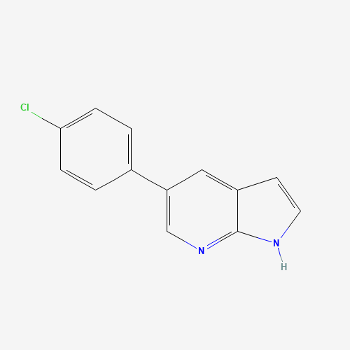 5-(4-chlorophenyl)-1H-pyrrolo[2,3-b]pyridine (CAS: 918516-27-5) - Related Chemical Product