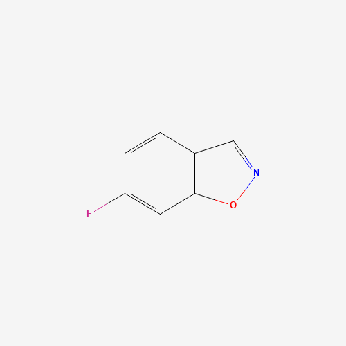 6-fluoro-1,2-benzoxazole (CAS: 1260799-05-0) - Chemical Structure and Molecular Formula 