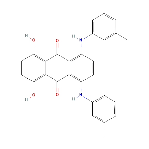 SolventGreen28 (CAS: 71839-01-5) - Chemical Structure and Molecular Formula 