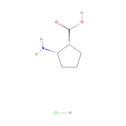 (1R,2S)-2-aminocyclopentane-1-carboxylic acid;hydrochloride (CAS: 18414-30-7) - Related Chemical Product
