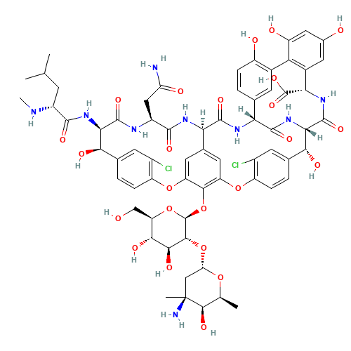vancomycin (CAS: 1404-90-6) - Related Chemical Product