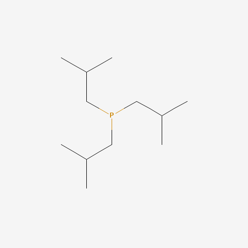 Tri(isobutyl)phosphine (CAS: 4125-25-1) - Chemical Structure and Molecular Formula 