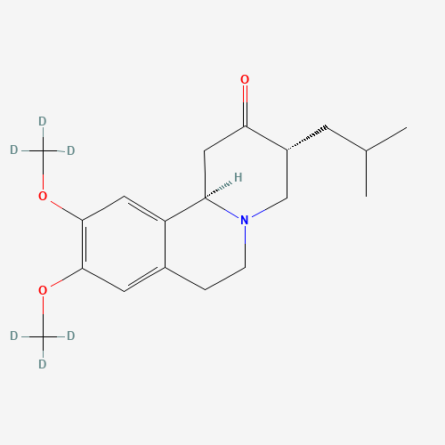 (3S,11bS)-3-(2-methylpropyl)-9,10-bis(trideuteriomethoxy)-1,3,4,6,7,11b-hexahydrobenzo[a]quinolizin-2-one (CAS: 1392826-25-3) - Related Chemical Product
