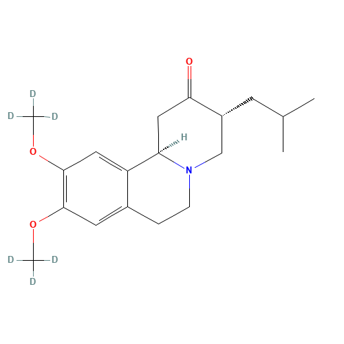 (3S,11bS)-3-(2-methylpropyl)-9,10-bis(trideuteriomethoxy)-1,3,4,6,7,11b-hexahydrobenzo[a]quinolizin-2-one (CAS: 1392826-25-3) - Related Chemical Product