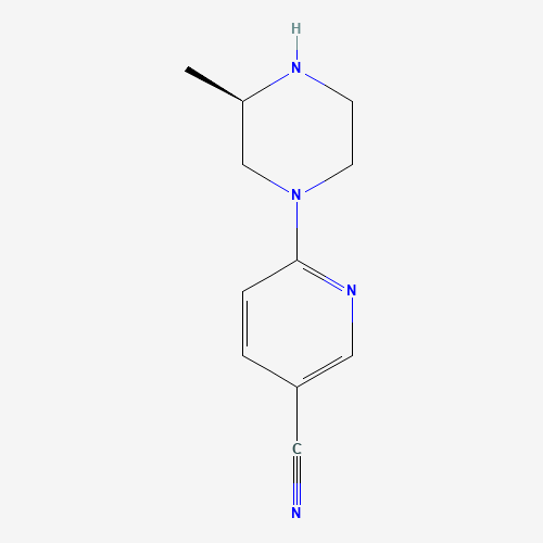 6-[(3R)-3-methylpiperazin-1-yl]pyridine-3-carbonitrile (CAS: 1057682-05-9) - Related Chemical Product