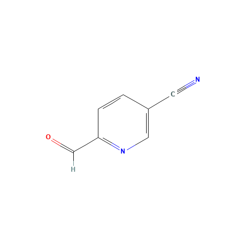6-formylpyridine-3-carbonitrile (CAS: 206201-64-1) - Chemical Structure and Molecular Formula 