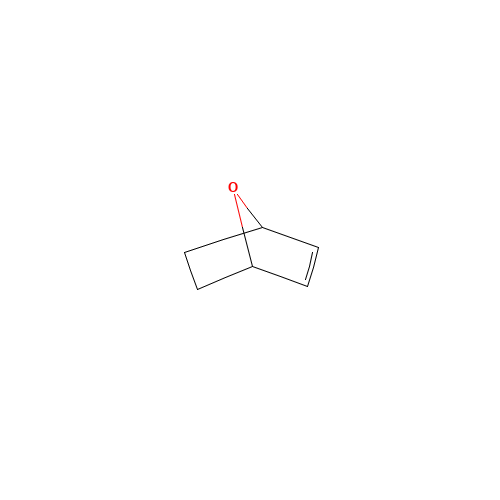 7-oxabicyclo[2.2.1]hept-2-ene (CAS: 6705-50-6) - Chemical Structure and Molecular Formula 