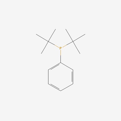 ditert-butyl(phenyl)phosphane (CAS: 32673-25-9) - Chemical Structure and Molecular Formula 