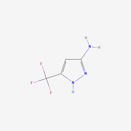3-(trifluoromethyl)-1H-pyrazol-5-amine (CAS: 852443-61-9) - Related Chemical Product