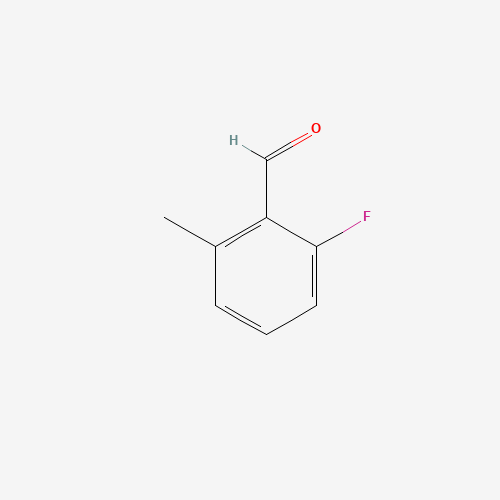 2-FLUORO-6-METHYLBENZALDEHYDE (CAS: 117752-04-2) - Chemical Structure and Molecular Formula 