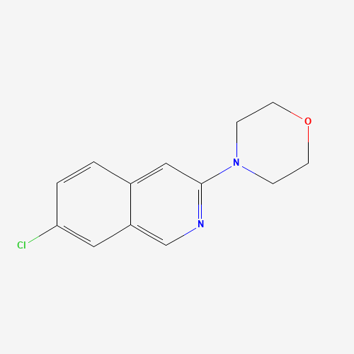 Isoquinoline (CAS: 1417212-59-9) - Chemical Structure and Molecular Formula 