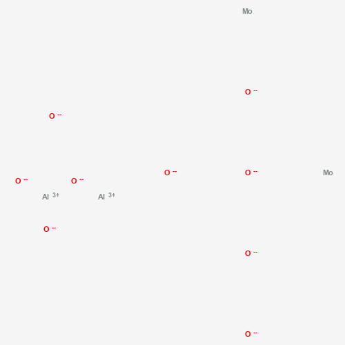 dialuminum;dioxido(dioxo)molybdenum (CAS: 15123-80-5) - Chemical Structure and Molecular Formula 