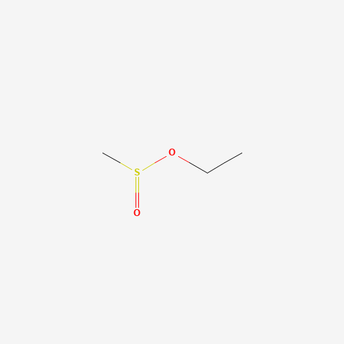 Methansulfinic acid, ethyl ester (CAS: 819-75-0) - Chemical Structure and Molecular Formula 