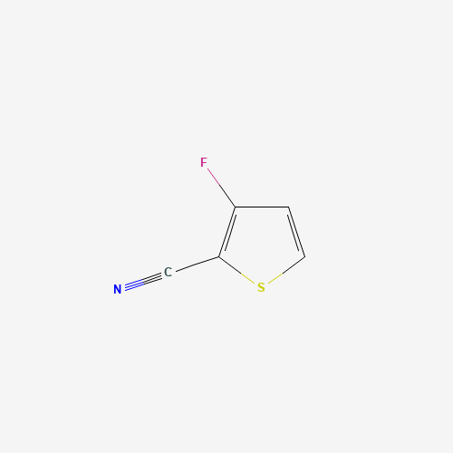 3-fluorothiophene-2-carbonitrile (CAS: 154499-46-4) - Chemical Structure and Molecular Formula 