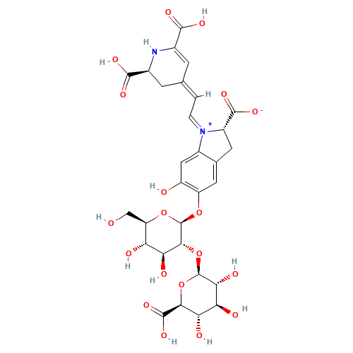 AMARANTIN (CAS: 15167-84-7) - Chemical Structure and Molecular Formula 