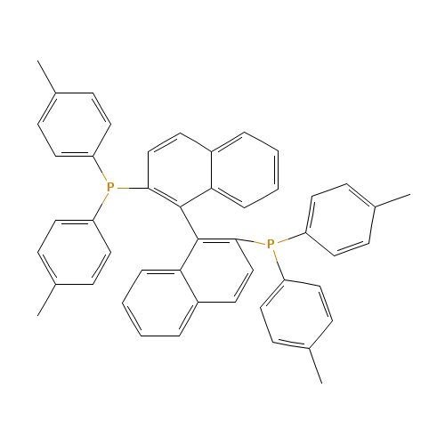 [1-[2-bis(4-methylphenyl)phosphanylnaphthalen-1-yl]naphthalen-2-yl]-bis(4-methylphenyl)phosphane (CAS: 100165-88-6) - Related Chemical Product
