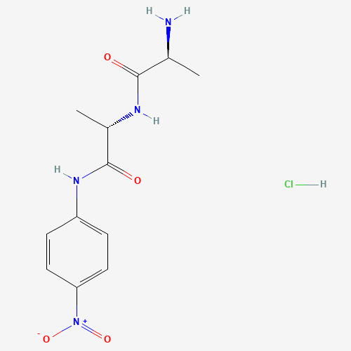 (2S)-2-amino-N-[(2S)-1-(4-nitroanilino)-1-oxopropan-2-yl]propanamide;hydrochloride (CAS: 50450-81-2) - Related Chemical Product