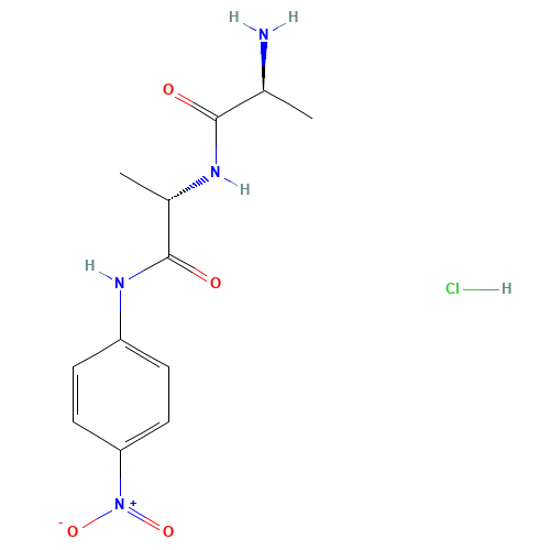 (2S)-2-amino-N-[(2S)-1-(4-nitroanilino)-1-oxopropan-2-yl]propanamide;hydrochloride (CAS: 50450-81-2) - Related Chemical Product