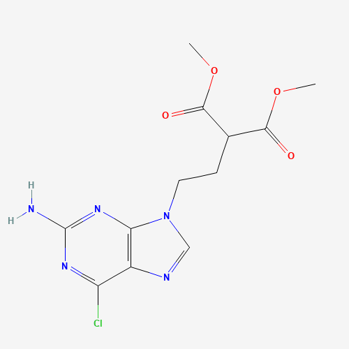 dimethyl 2-[2-(2-amino-6-chloropurin-9-yl)ethyl]propanedioate (CAS: 172529-93-0) - Related Chemical Product