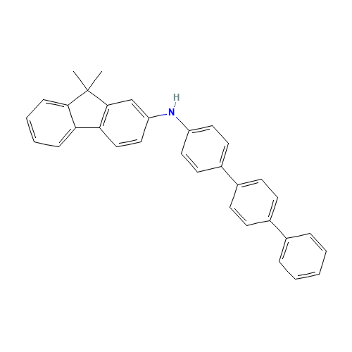 9,9-Dimethyl-N-[1,1':4',1''-terphenyl]-4-yl-9H-fluoren-2-amine (CAS: 1179529-07-7) - Related Chemical Product