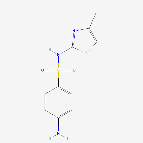 4-amino-N-(4-methyl-1,3-thiazol-2-yl)benzenesulfonamide (CAS: 515-59-3) - Related Chemical Product
