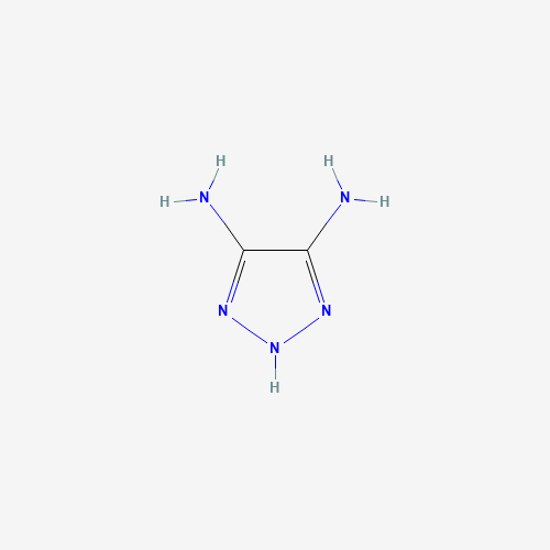 2H-triazole-4,5-diamine (CAS: 930579-93-4) - Chemical Structure and Molecular Formula 