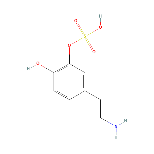 [5-(2-aminoethyl)-2-hydroxyphenyl] hydrogen sulfate (CAS: 51317-41-0) - Related Chemical Product