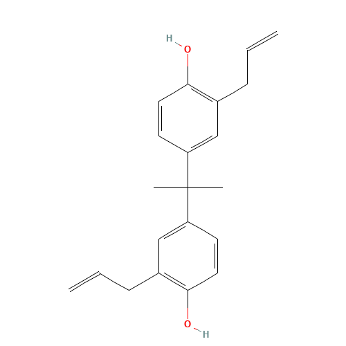 4-[2-(4-hydroxy-3-prop-2-enylphenyl)propan-2-yl]-2-prop-2-enylphenol (CAS: 1745-89-7) - Related Chemical Product