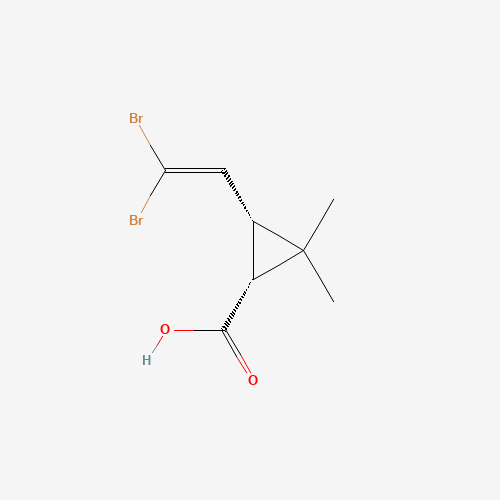 -(2,2-DIBROMOVINYL)-2,2-DIMETHYL-(1-CYCLOPROPANE)CARBOXYLIC ACID (CIS ISOMER) POR (CAS: 63597-73-9) - Related Chemical Product