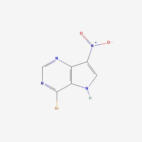 4-Bromo-7-nitro-5H-pyrrolo[3,2-d]pyrimidine (CAS: 943846-24-0) - Related Chemical Product