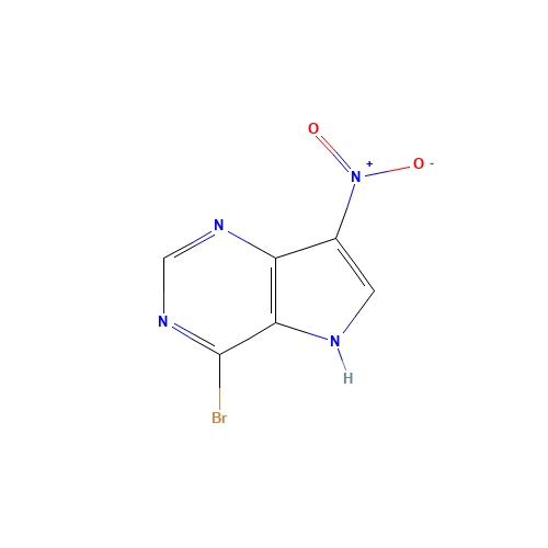 4-Bromo-7-nitro-5H-pyrrolo[3,2-d]pyrimidine (CAS: 943846-24-0) - Related Chemical Product