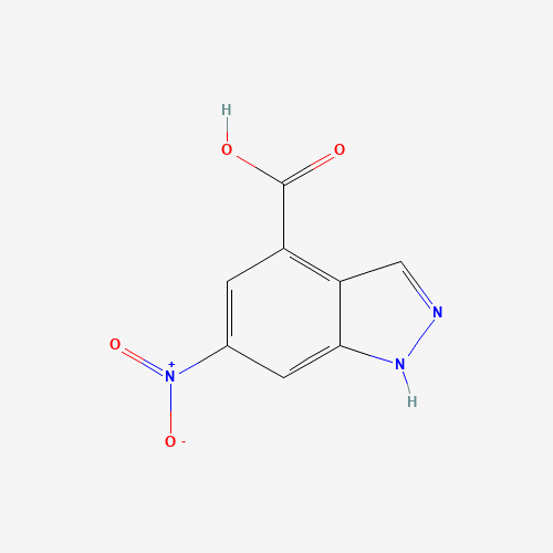 6-nitro-1H-indazole-4-carboxylic acid (CAS: 885519-61-9) - Related Chemical Product