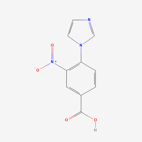 4-(1H-IMIDAZOL-1-YL)-3-NITROBENZOIC ACID (CAS: 167626-67-7) - Related Chemical Product