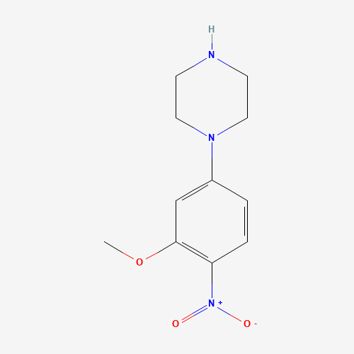 1-(3-methoxy-4-nitrophenyl)piperazine (CAS: 121278-37-3) - Related Chemical Product