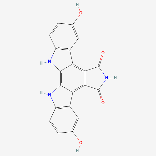 12,13-Dihydro-3,9-dihydroxy-5H-Indolo[2,3-a]pyrrolo[3,4-c]carbazole-5,7(6H)-dione (CAS: 153998-00-6) - Related Chemical Product