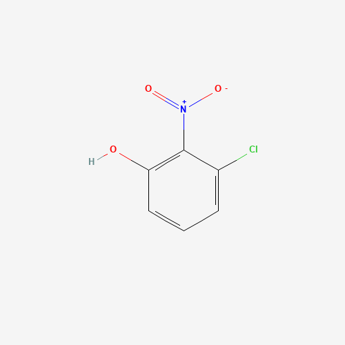 3-Chloro-2-nitrophenol (CAS: 17802-02-7) - Chemical Structure and Molecular Formula 