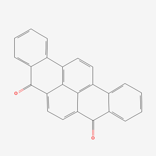 DIBENZO[A,I]PYRENE[5,8]QUINONE (CAS: 3302-52-1) - Chemical Structure and Molecular Formula 