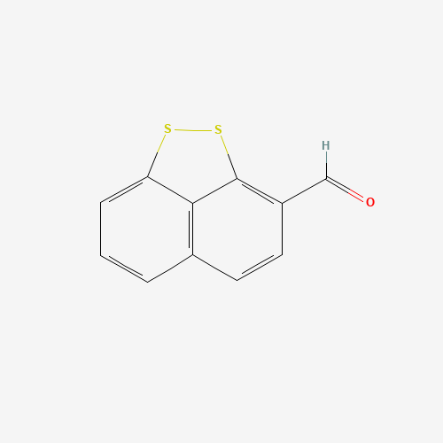 Naphtho[1,8-cd]-1,2-dithiole-3-carboxaldehyde (CAS: 935552-37-7) - Chemical Structure and Molecular Formula 