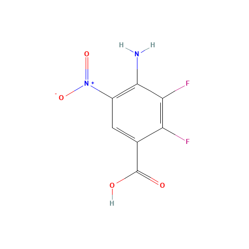 4-AMINO-2,3-DIFLUORO-5-NITROBENZOIC ACID (CAS: 284030-57-5) - Related Chemical Product