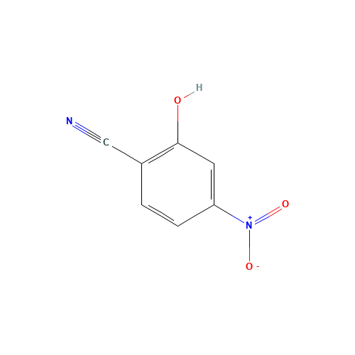 2-hydroxy-4-nitrobenzonitrile (CAS: 39835-14-8) - Chemical Structure and Molecular Formula 