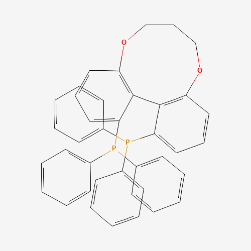 (R)-C3-TunePhos (CAS: 486429-99-6) - Chemical Structure and Molecular Formula 