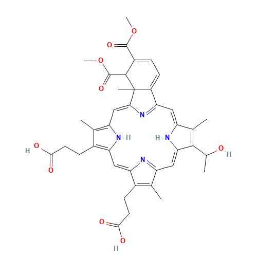 23H,25H-Benzo[b]porphine-9,13-dipropanoicacid,4,4a-dihydro-18- -3,4-bis -4a,8,14,19-tetramethyl- (CAS: 250230-54-7) - Related Chemical Product