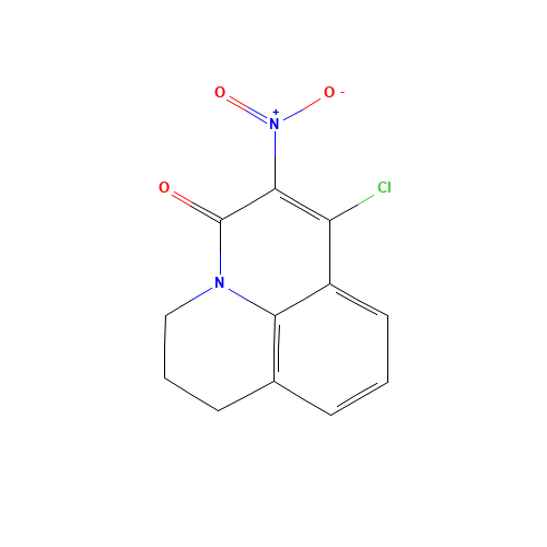 7-chloro-6-nitro-2,3-dihydro-1H,5H-pyrido[3,2,1-ij]quinolin-5-one (CAS: 110254-65-4) - Related Chemical Product