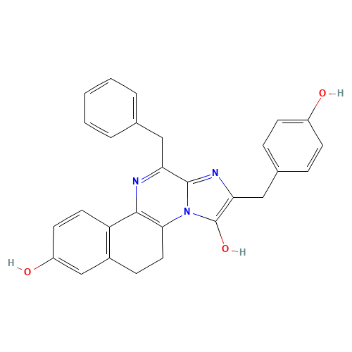 Coelenterazine e (CAS: 114496-02-5) - Chemical Structure and Molecular Formula 